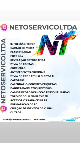 Gráfica e serviços de Lan house