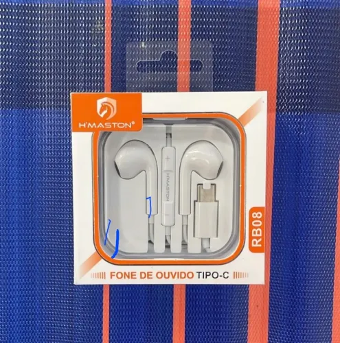 Fone de ouvido para iPhone e tipo C - entrega em slz e região