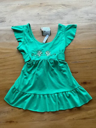 blusa/batinha verde fofa fairycore