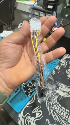 Adaptador Molex para 6 pinos placa de vídeo 