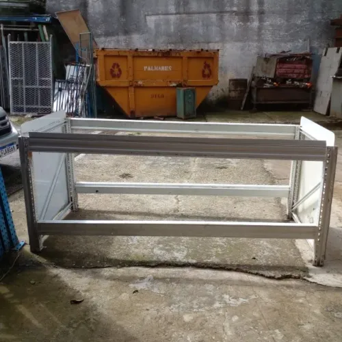 Bancada de Estrutura de Porta Palete de 2,48x1x1m super resistência