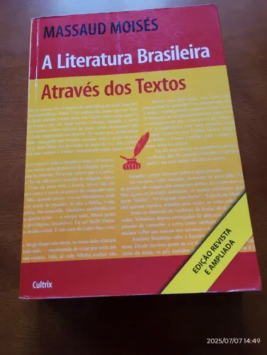 Livro A Literatura Brasileira - Massaud Moisés