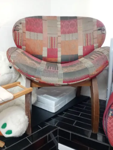Cadeira vintage com design exclusivo