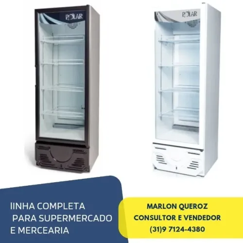Freezer Refrigerador 1 Porta Polar Novo