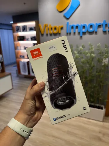 CAIXA DE SOM JBL FLIP 7 - GARANTIA 1 ANO