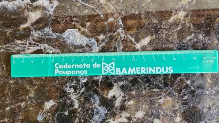 REGUA BANCO BAMERINDUS (RARA) + GALO DO TEMPO DE BRINDE - N13770