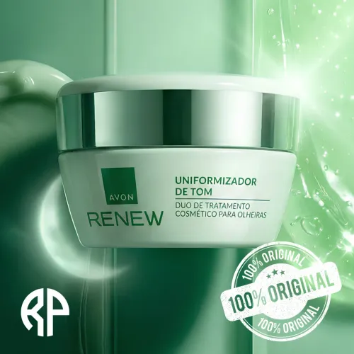 CREME RENEW UNIFORMIZADOR DE TOM DE OLHEIRAS - AVON