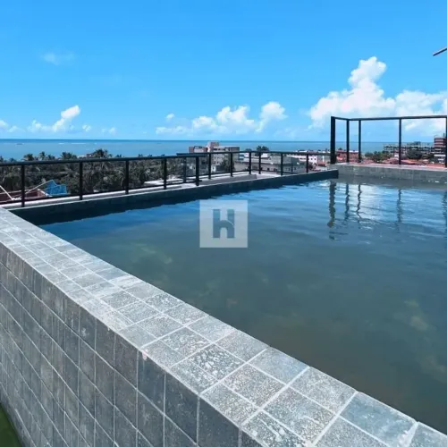 Apartamento com 1 dormitório à venda, 36 m² por R$ 450.000,00 - Formosa - Cabedelo/PB
