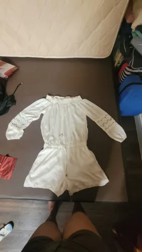 Macaquinho de festa de viscose 