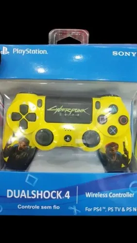 Controle Dualshock 4 Cyberpunk 2077 - Edição Limitada