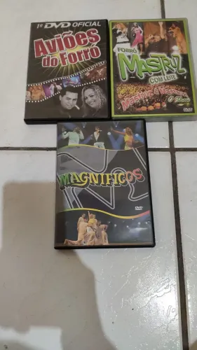 DVDs de Forró - Aviões, Mastruz e Magníficos