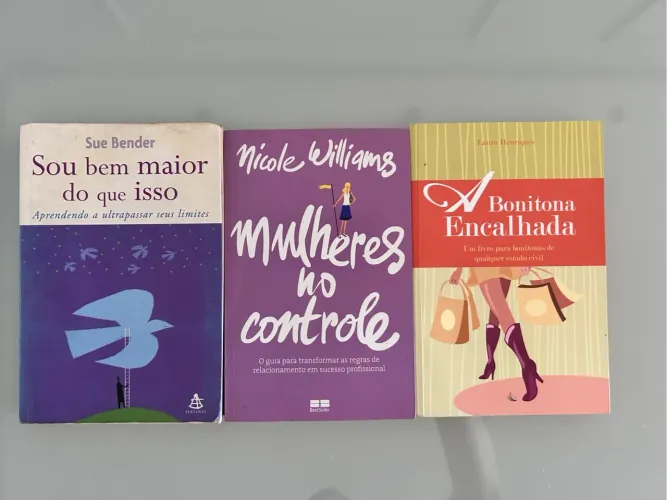 Livros - Sou Bem Maior / Mulheres no Controle / Bonitona Encalhada