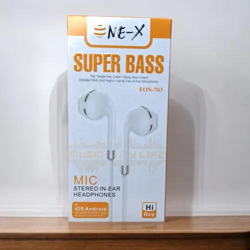 Fones de Ouvido P2 Super Bass com Microfone - FON-703