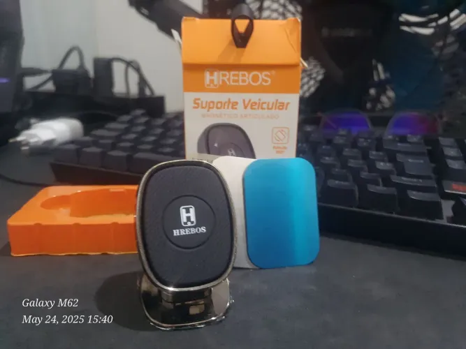 Suporte Celular Veicular Magnético HREBOS