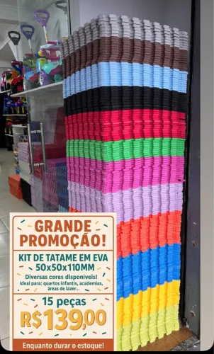 Tatame EVA GRANDE PROMOÇÃO IMPERDÍVEL 