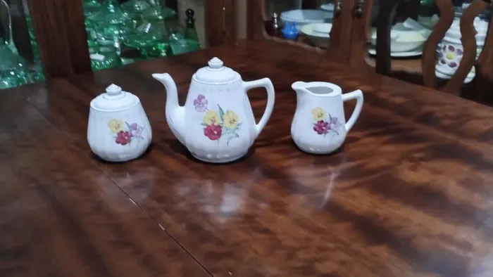 Bule de porcelana