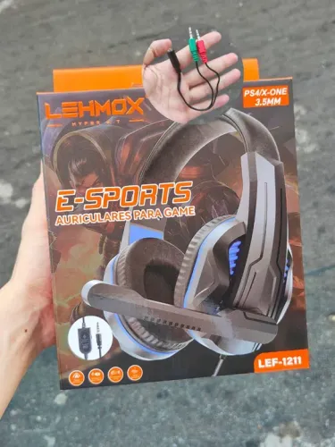 Headset fone de ouvido Gamer Lehmox E-sports PS4/X/pc-ENTREGA em slz e região
