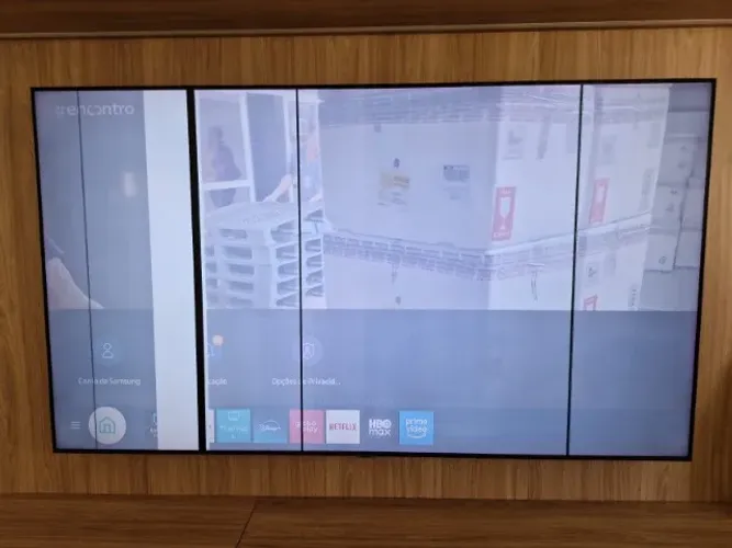 Televisor Samsung 65" UN65TU7020G - defeito