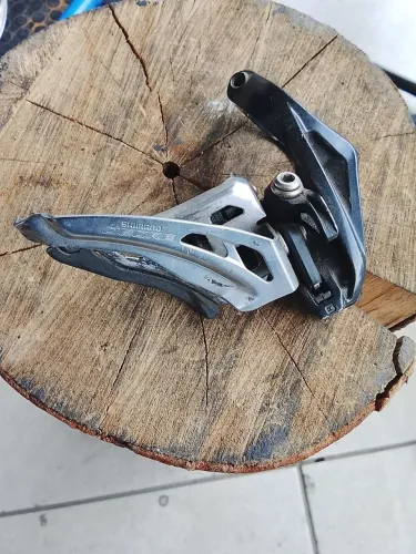 Câmbio dianteiro Shimano deore, M6020, 34.9 duas coroas