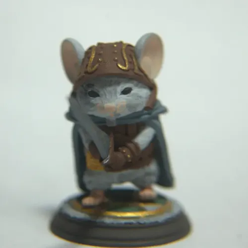 miniatura mouse guard rato camundongo RPG D&D 30mm