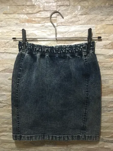 Saia Jeans Feminina Blue Steel