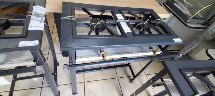 Fogão Industrial 2 Bocas - Metal Brey