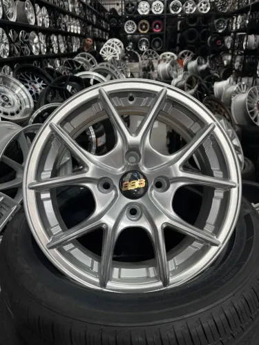 Jogo de rodas bbs aro 15 4x108 krmai