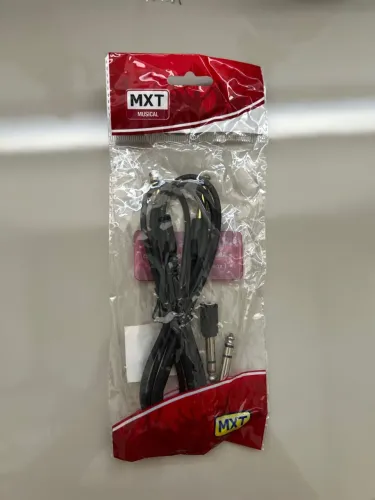 Cabo P10xP10 1.8m e adaptadores P2xP10