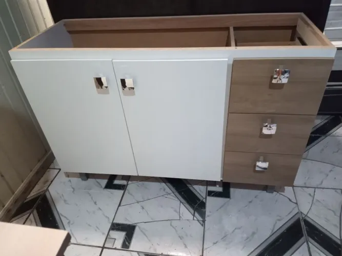 Com entrega balcão de pia novo 