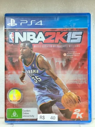 NBA 2K15 - PS4 - Envio pela Olx