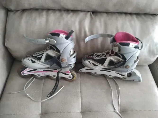 OPORTUNIDADE! Patins Traxart Manhattan ABEC-7 - Tamanho 37 por Apenas R$170! ?