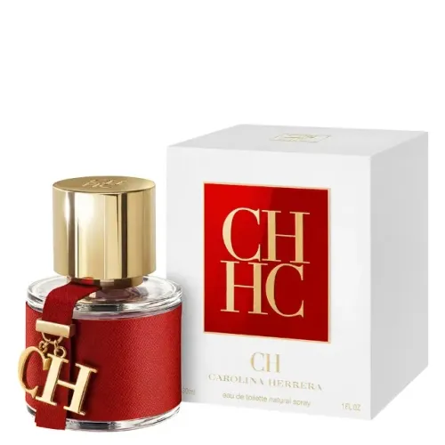 Perfume Carolina Herrera CH Feminino 30ml Edt Selo ADIPEC
