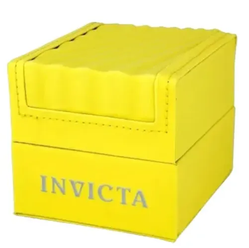 Caixa Amarela Invicta Original Completa Com Manual Amarelo