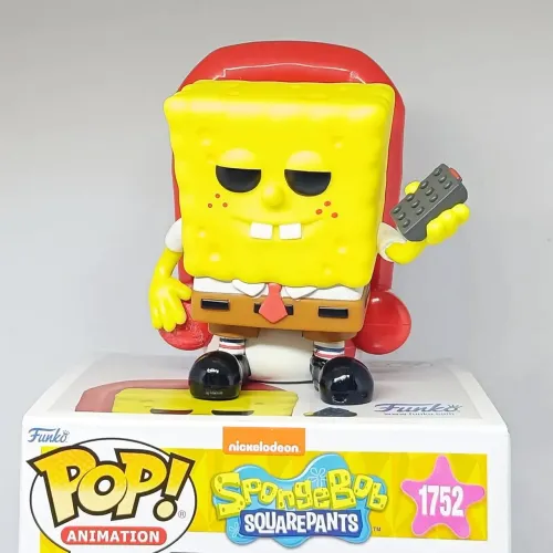 Disponível Funko Pop! Animation - Bob Esponja com Controle Remoto
