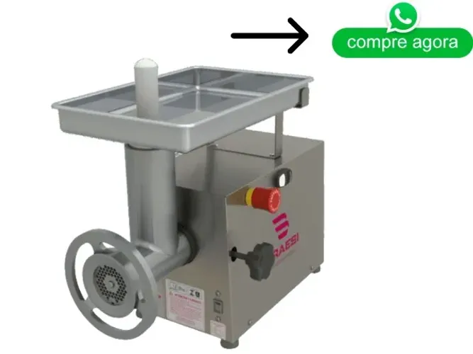 Moedor de Carne Boca 10 Braesi Inox Novo