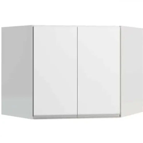 Armário Aéreo de Canto 2 Portas Branco