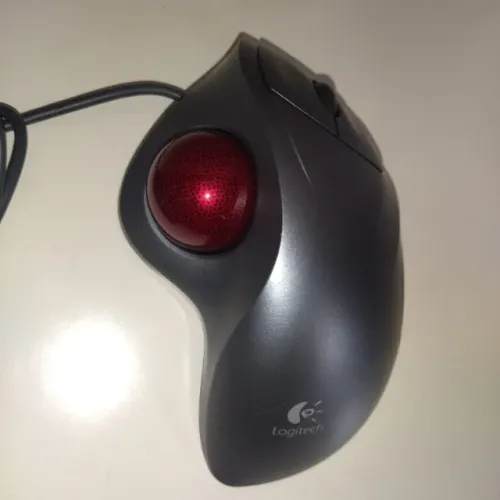 Mouse Trackball Logitech TrackMan Wheel - Troco por SSD