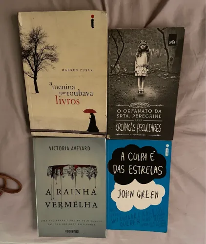 livros / cada um 10 reais
