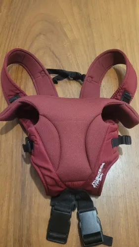 Canguru para Bebê Multikids Baby Safe - Vinho (Usado em ótimo estado)