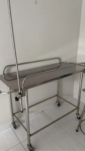 Maca carrinho inox