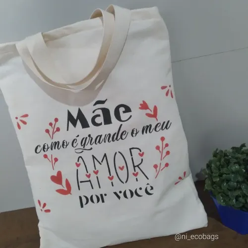 Bolsa de tecido personalizadas