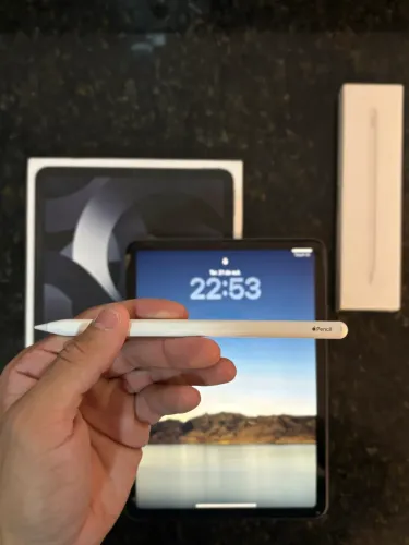 iPad Air 5 Geração + Apple Pencil 2 Geração