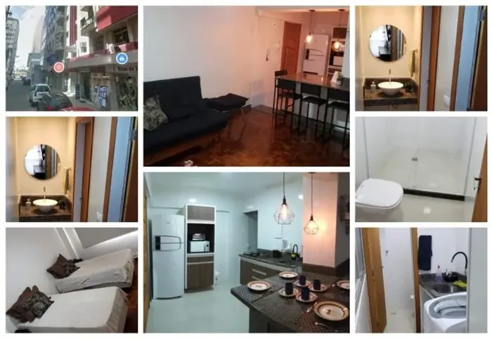 Apartamento temporada - Centro Guarapari - Castanheiras e Areia Preta