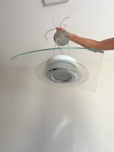 PENDENTE QUADRADO EM LED