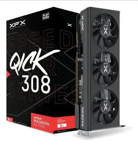 Placa de vídeo RX 7600 Swift- 8gb