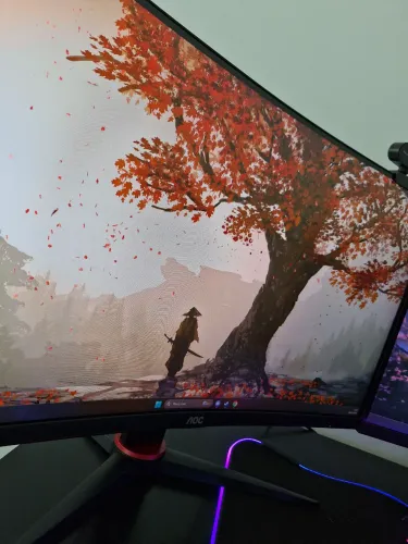 Monitor Gamer AOC Hero 27" Curvo Full HD 240Hz (Usado)