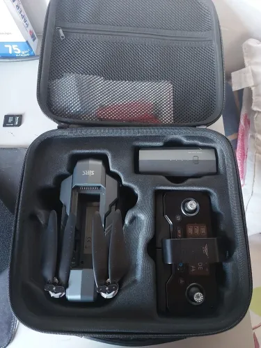 Drone SJRC F11s 4K Pro Com Maleta E Acessorios Defeito Na Placa Pecas
