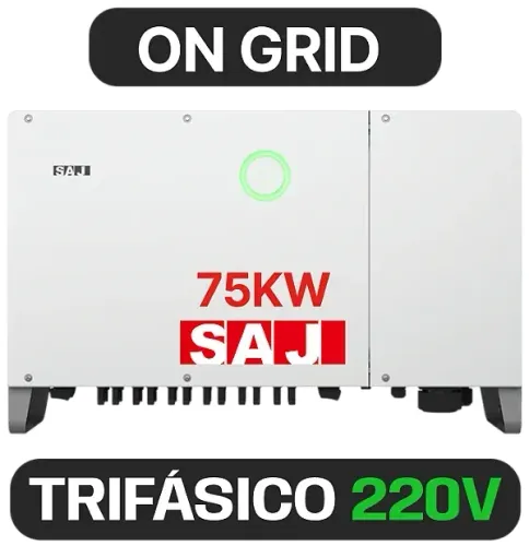 INVERSOR SAJ TRIF AFCI 75KW-C6-ON GRID 220V T12