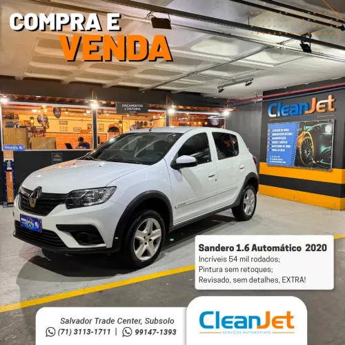Renault Sandero Zen Flex 1.6 16V 5P Aut. 2020