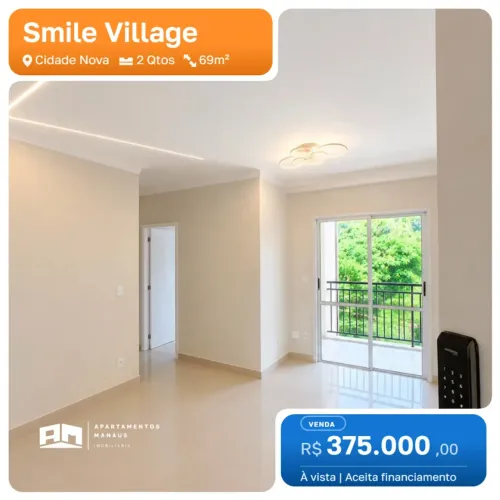 Smile Village - 2 Quartos - Cidade Nova
